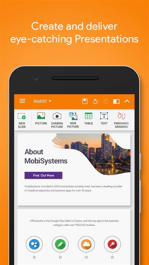 Complimentary download of Officesuite 3.20 for Modular Mobisystems